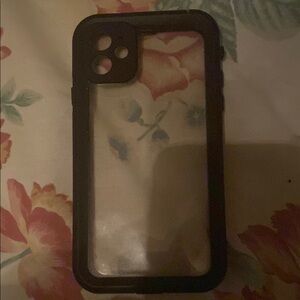 Black Rugged iPhone Case with Triple Camera Cutout